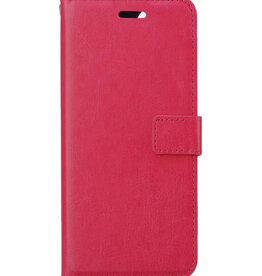 Nomfy Nomfy Samsung Galaxy S24 Plus Hoesje Bookcase - Donkerroze