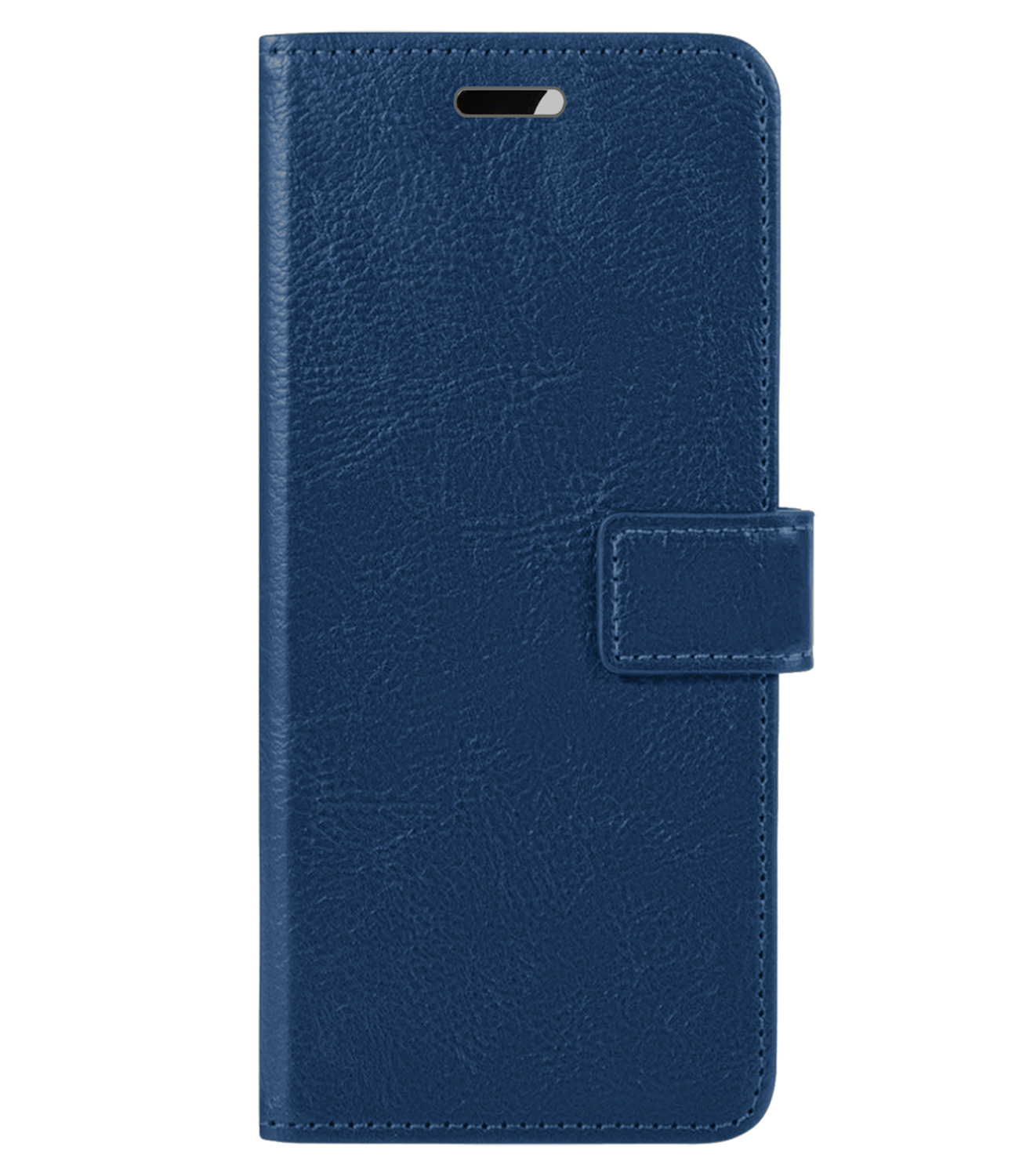 Nomfy Hoesje Geschikt voor Samsung S24 Plus Hoes Bookcase Flipcase Book Cover - Hoes Geschikt voor Samsung Galaxy S24 Plus Hoesje Book Case - Donkerblauw