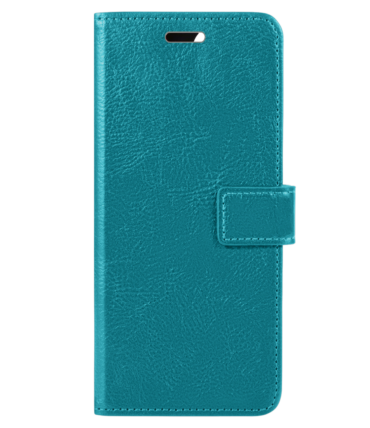 Nomfy Hoesje Geschikt voor Samsung S24 Hoes Bookcase Flipcase Book Cover - Hoes Geschikt voor Samsung Galaxy S24 Hoesje Book Case - Turquoise