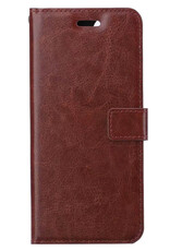 Nomfy Hoesje Geschikt voor Samsung S24 Hoes Bookcase Flipcase Book Cover - Hoes Geschikt voor Samsung Galaxy S24 Hoesje Book Case - Bruin