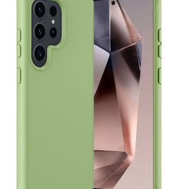 Nomfy Nomfy Samsung Galaxy S24 Ultra Hoesje Siliconen - Groen