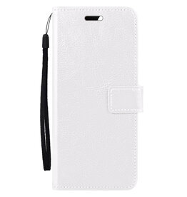 BASEY. BASEY. Samsung Galaxy S24 Ultra Hoesje Bookcase - Wit