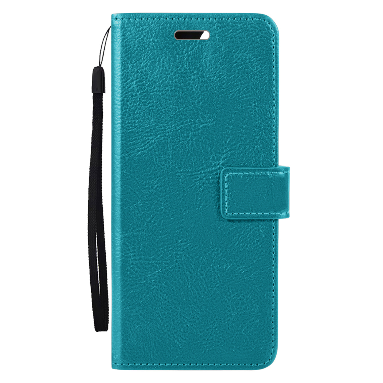 BASEY. Hoes Geschikt voor Samsung S24 Ultra Hoesje Bookcase Hoes Flip Case Book Cover - Hoesje Geschikt voor Samsung Galaxy S24 Ultra Hoes Book Case Hoesje - Turquoise