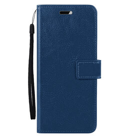 BASEY. BASEY. Samsung Galaxy S24 Ultra Hoesje Bookcase - Donkerblauw