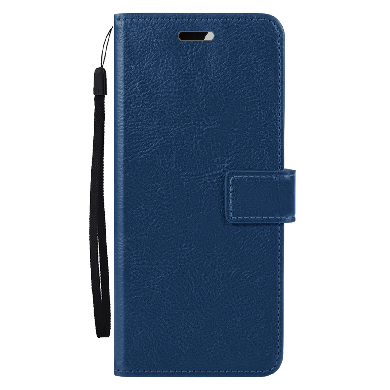 BASEY. Hoes Geschikt voor Samsung S24 Ultra Hoesje Bookcase Hoes Flip Case Book Cover - Hoesje Geschikt voor Samsung Galaxy S24 Ultra Hoes Book Case Hoesje - Donkerblauw