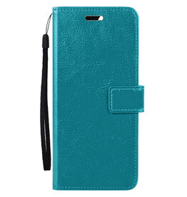 BASEY. BASEY. Samsung Galaxy S24 Plus Hoesje Bookcase - Turquoise