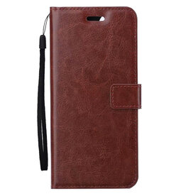 BASEY. BASEY. Samsung Galaxy S24 Plus Hoesje Bookcase - Bruin