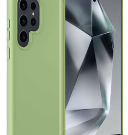 BASEY. BASEY. Samsung Galaxy S24 Ultra Hoesje Siliconen - Groen
