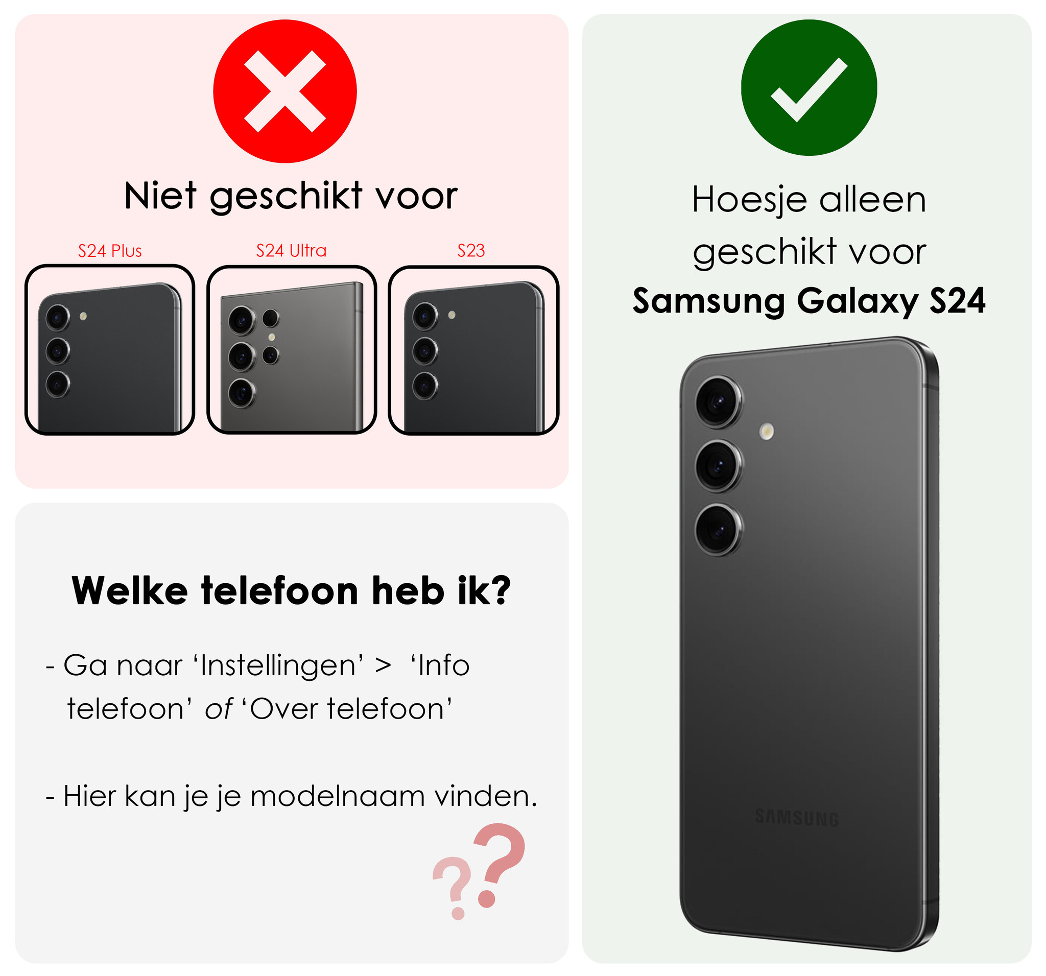 NoXx Hoes Geschikt voor Samsung S24 Hoesje Cover Siliconen Back Case Hoes - Geel - 2x