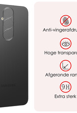 NoXx Screenprotector Geschikt voor Samsung S24 Camera Screenprotector Gehard Glas - Screenprotector Geschikt voor Samsung Galaxy S24 Screenprotector Camera Tempered Glass