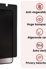 NoXx Screenprotector Geschikt voor Samsung S24 Screenprotector Privacy Tempered Glass Gehard Glas Display Cover - 2x