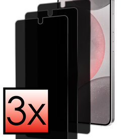 NoXx NoXx Samsung Galaxy S24 Screenprotector Glas Privacy - 3 PACK
