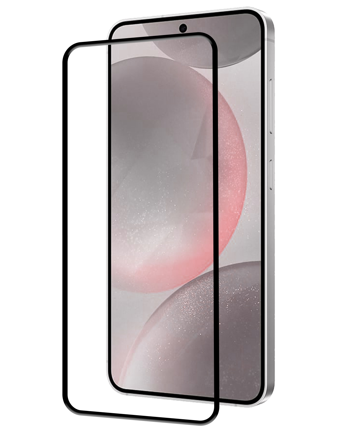 NoXx Screenprotector Geschikt voor Samsung S24 Screenprotector Tempered Glass Gehard Glas Full Cover