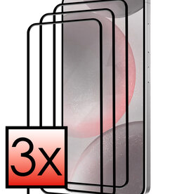 NoXx NoXx Samsung Galaxy S24 Plus Screenprotector Full Cover - 3 PACK