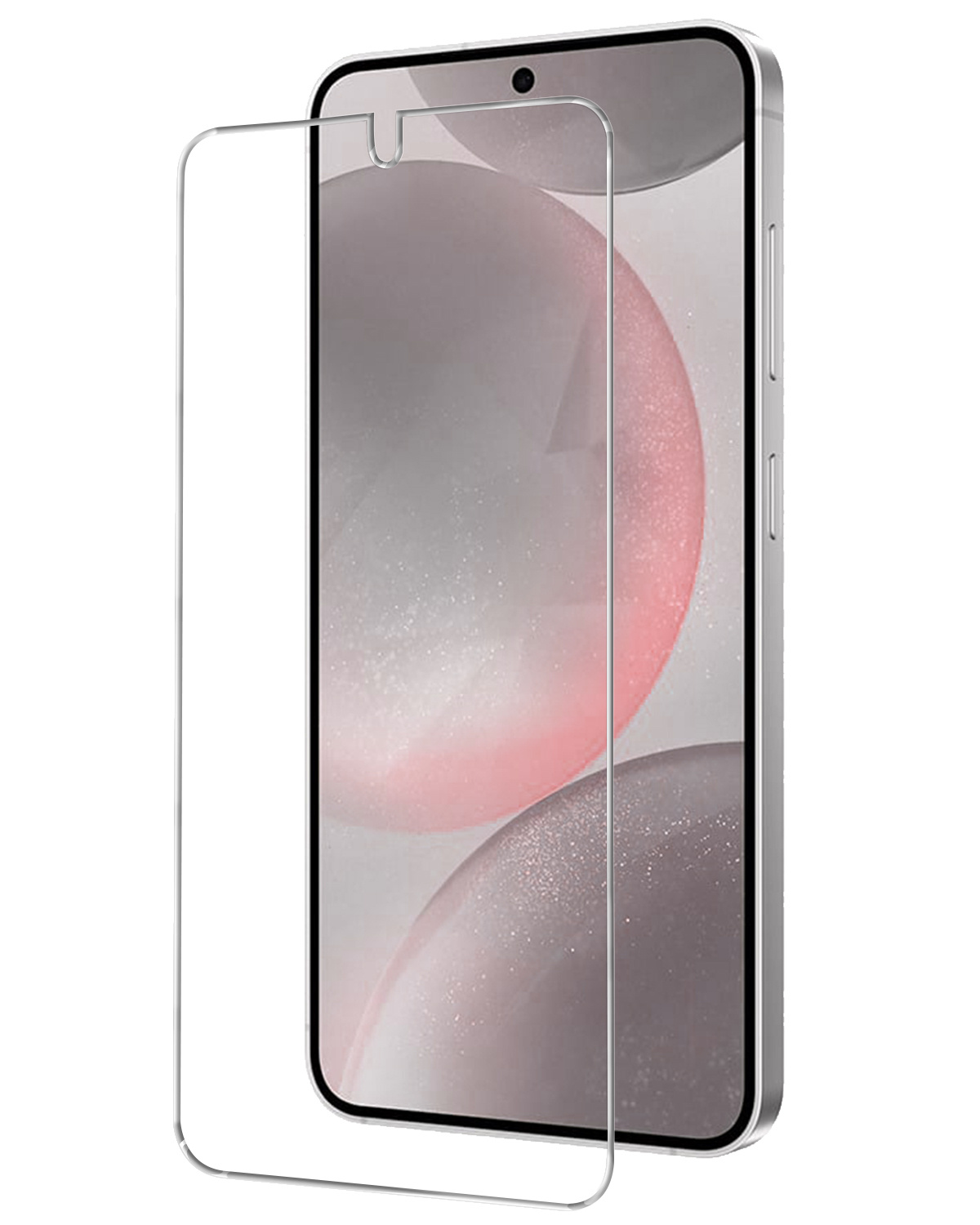 NoXx Screenprotector Geschikt voor Samsung S24 Screenprotector Tempered Glass Gehard Glas Beschermglas