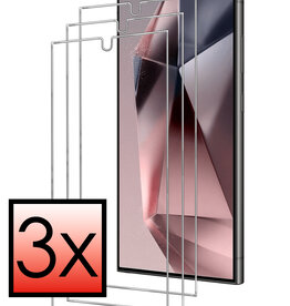 NoXx NoXx Samsung Galaxy S24 Ultra Screenprotector - 3 PACK
