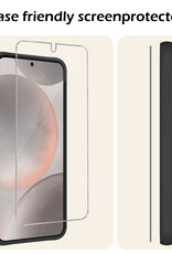 Nomfy Screenprotector Geschikt voor Samsung S24 Screenprotector Bescherm Glas Tempered Glass - Screenprotector Geschikt voor Samsung Galaxy S24 Screen Protector - 3 PACK