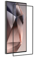 Nomfy Screenprotector Geschikt voor Samsung S24 Ultra Screenprotector Bescherm Glas - Screenprotector Geschikt voor Samsung Galaxy S24 Ultra Screen Protector Tempered Glass Full Screen Full Cover