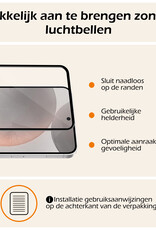 Nomfy Screenprotector Geschikt voor Samsung S24 Plus Screenprotector Bescherm Glas - Screenprotector Geschikt voor Samsung Galaxy S24 Plus Screen Protector Tempered Glass Full Screen Full Cover - 3 PACK