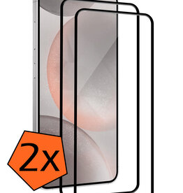Nomfy Nomfy Samsung Galaxy S24 Plus Screenprotector Full Cover - 2 PACK