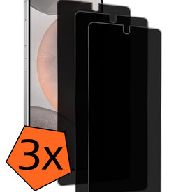 Nomfy Nomfy Samsung Galaxy S24 Screenprotector Glas Privacy - 3 PACK