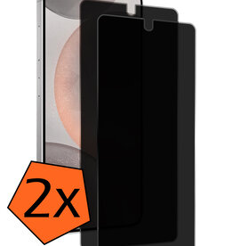 Nomfy Nomfy Samsung Galaxy S24 Screenprotector Glas Privacy - 2 PACK