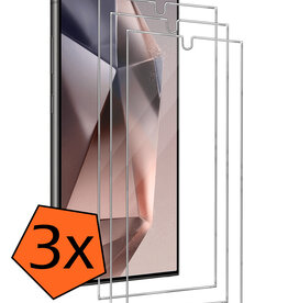 Nomfy Nomfy Samsung Galaxy S24 Ultra Screenprotector - 3 PACK