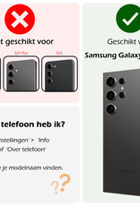 Nomfy Screenprotector Geschikt voor Samsung S24 Ultra Screenprotector Bescherm Glas Tempered Glass - Screenprotector Geschikt voor Samsung Galaxy S24 Ultra Screen Protector - 2 PACK