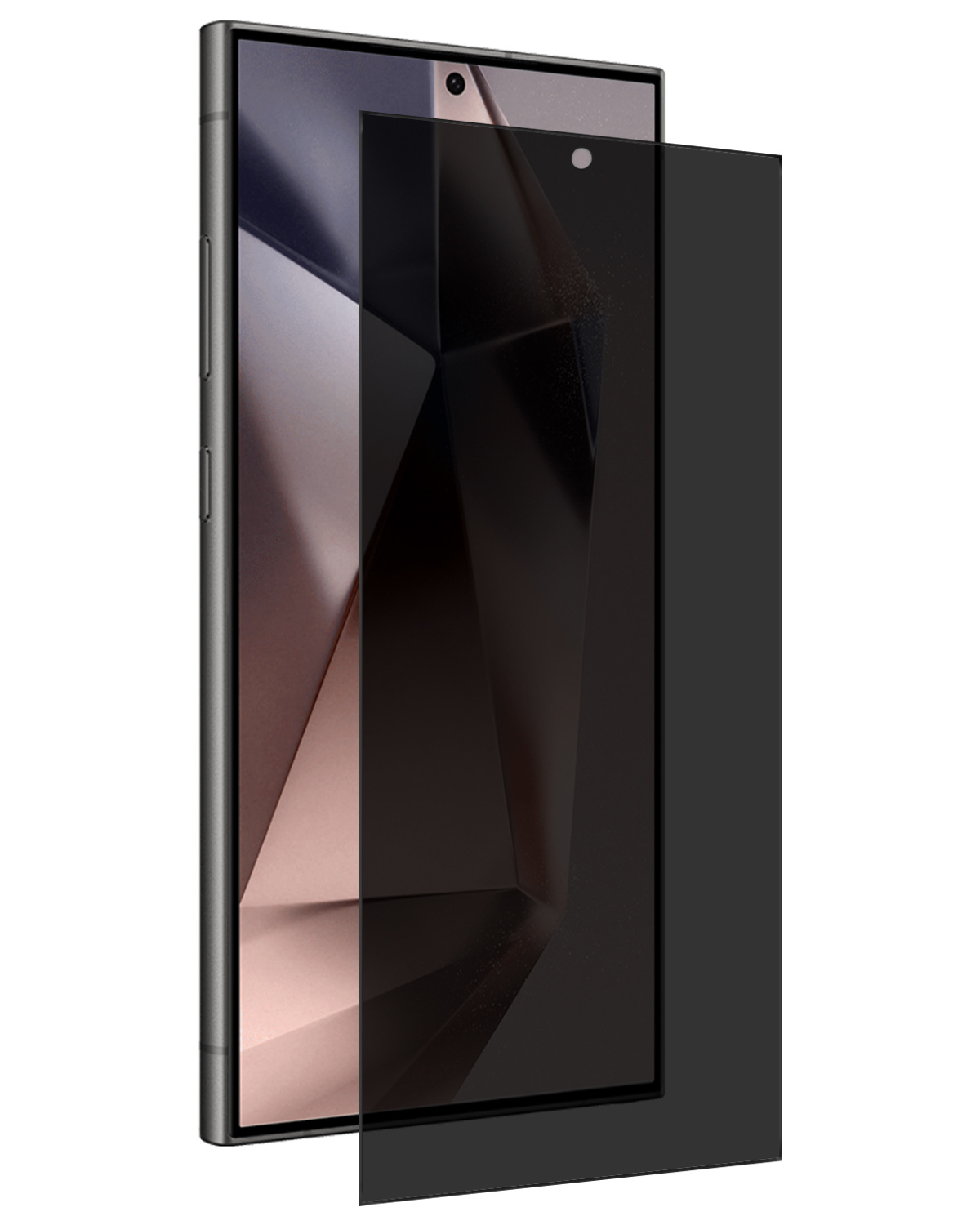 Nomfy Screenprotector Geschikt voor Samsung S24 Ultra Screenprotector Privacy Bescherm Glas - Screenprotector Geschikt voor Samsung Galaxy S24 Ultra Privacy Screenprotector Tempered Glass