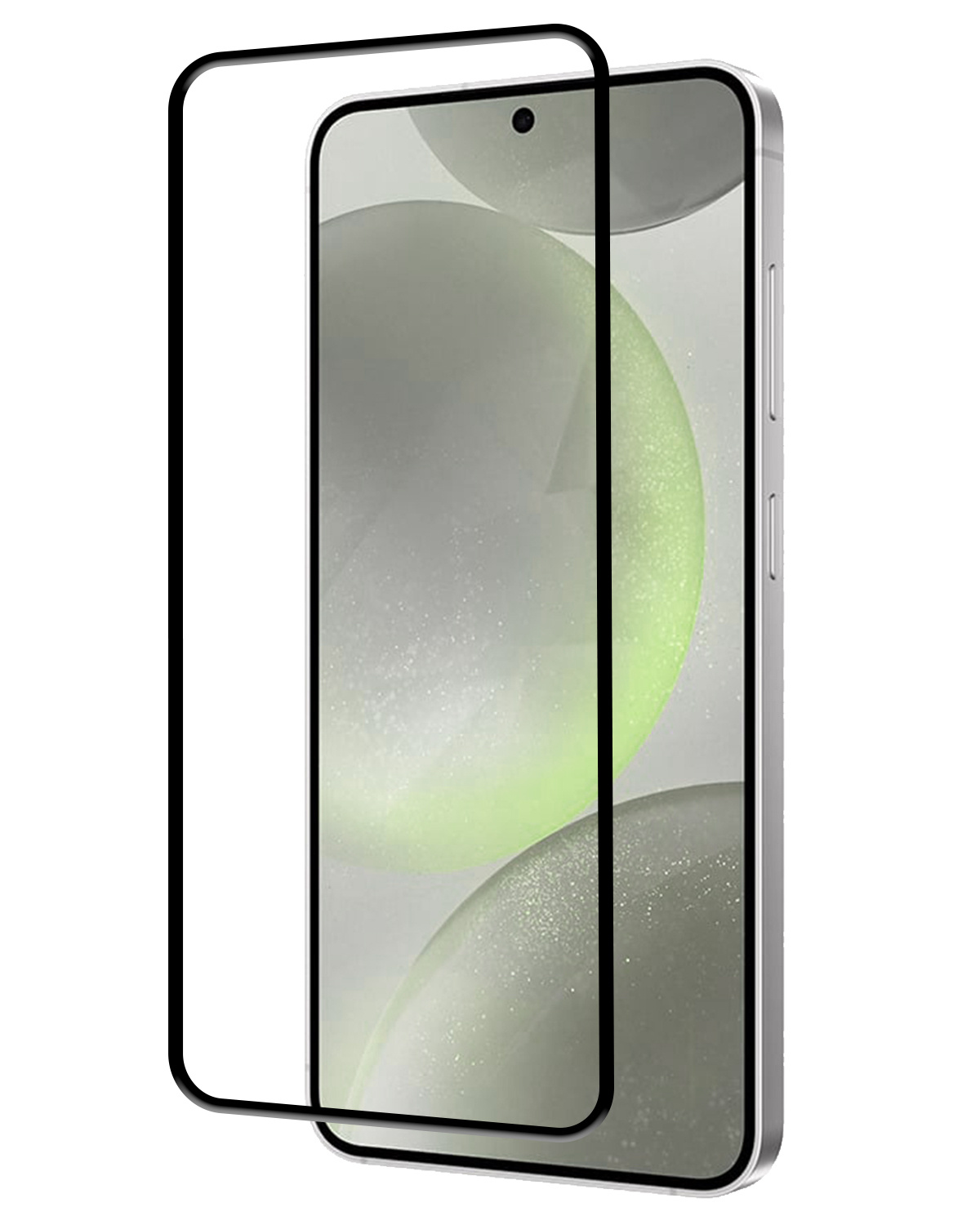 BASEY. Screenprotector Geschikt voor Samsung S24 Screenprotector Beschermglas Full Cover - Screenprotector Geschikt voor Samsung Galaxy S24 Screen Protector Full Cover