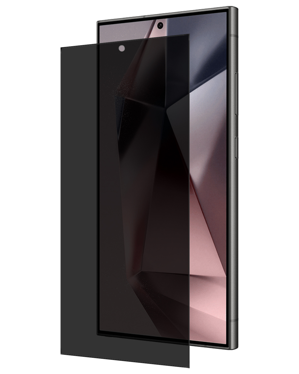 NoXx Screenprotector Geschikt voor Samsung S24 Ultra Screenprotector Privacy Tempered Glass Gehard Glas Display Cover