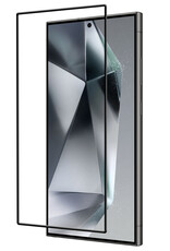 BASEY. Screenprotector Geschikt voor Samsung S24 Ultra Screenprotector Beschermglas Full Cover - Screenprotector Geschikt voor Samsung Galaxy S24 Ultra Screen Protector Full Cover