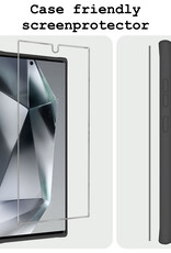 BASEY. Screenprotector Geschikt voor Samsung S24 Ultra Screenprotector Tempered Glass - Screenprotector Geschikt voor Samsung Galaxy S24 Ultra Beschermglas Screen Protector Glas - 3 Stuks