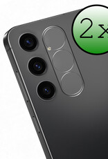 BASEY. Screenprotector Geschikt voor Samsung S24 Camera Screenprotector Tempered Glass Beschermglas Camera - Screenprotector Geschikt voor Samsung Galaxy S24 Camera Screen Protector - 2 Stuks