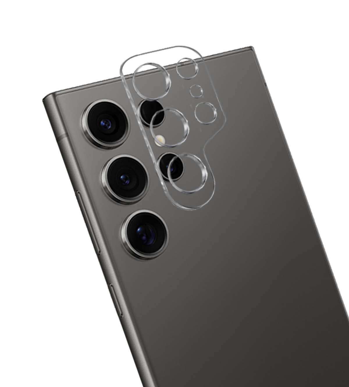 Nomfy Screenprotector Geschikt voor Samsung S24 Ultra Camera Screen Protector Beschermglas - Screenprotector Geschikt voor Samsung Galaxy S24 Ultra Camera Screenprotector Tempered Glass