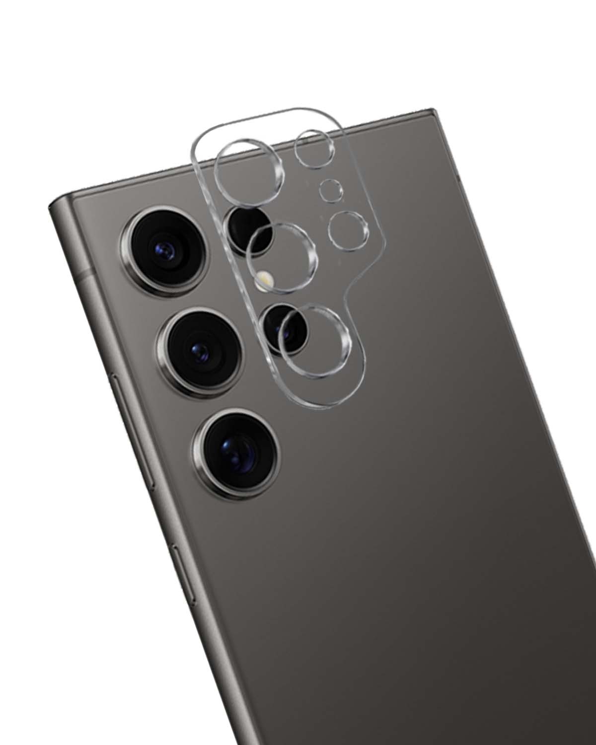NoXx Screenprotector Geschikt voor Samsung S24 Ultra Camera Screenprotector Gehard Glas - Screenprotector Geschikt voor Samsung Galaxy S24 Ultra Screenprotector Camera Tempered Glass