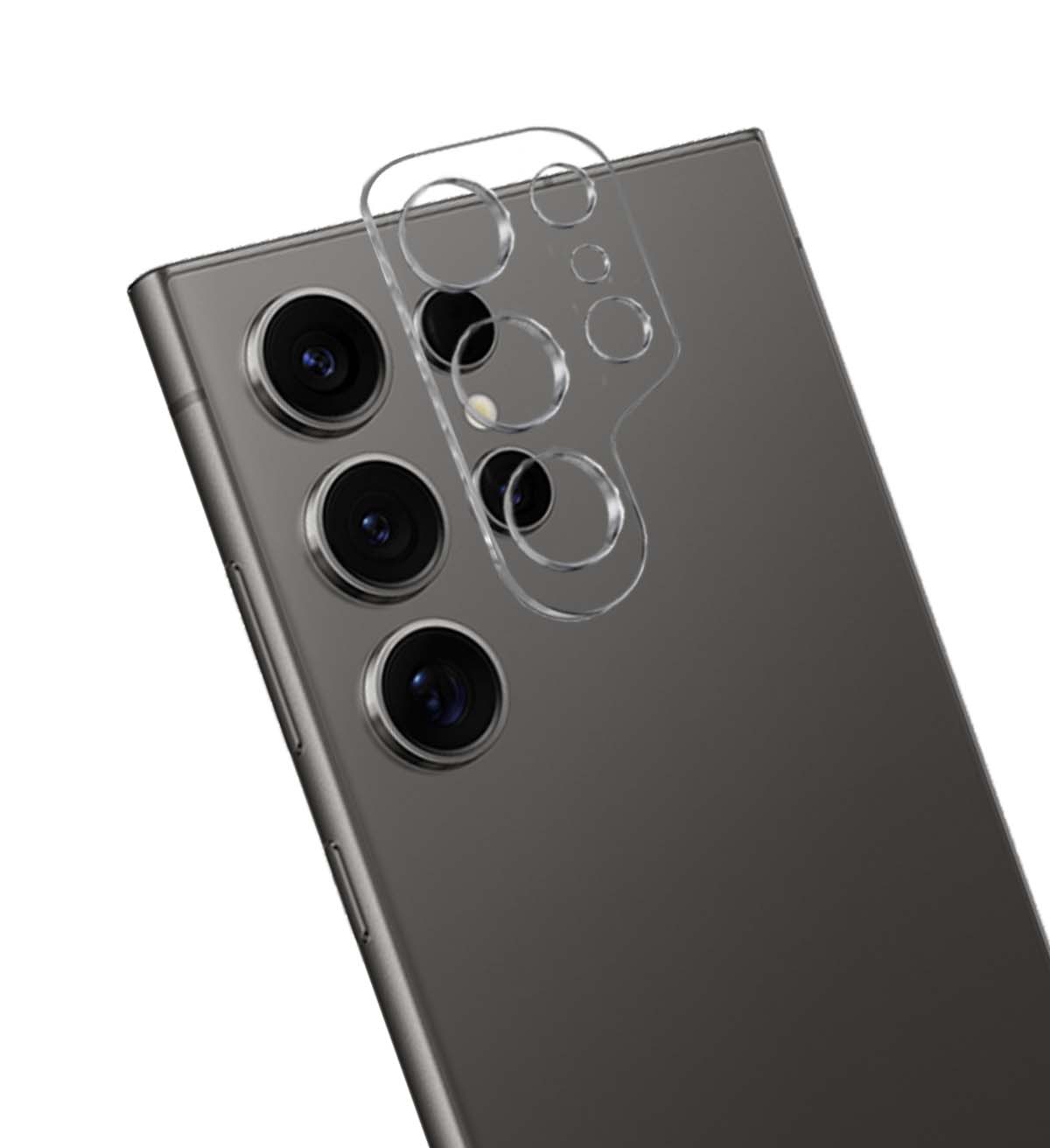 BASEY. Screenprotector Geschikt voor Samsung S24 Ultra Camera Screenprotector Tempered Glass Beschermglas Camera - Screenprotector Geschikt voor Samsung Galaxy S24 Ultra Camera Screen Protector