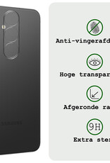 BASEY. Screenprotector Geschikt voor Samsung S23 FE Camera Screenprotector Tempered Glass Beschermglas Camera - Screenprotector Geschikt voor Samsung Galaxy S23 FE Camera Screen Protector - 3 Stuks