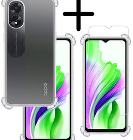 BASEY. BASEY. OPPO A38 Hoesje Shockproof Met Screenprotector