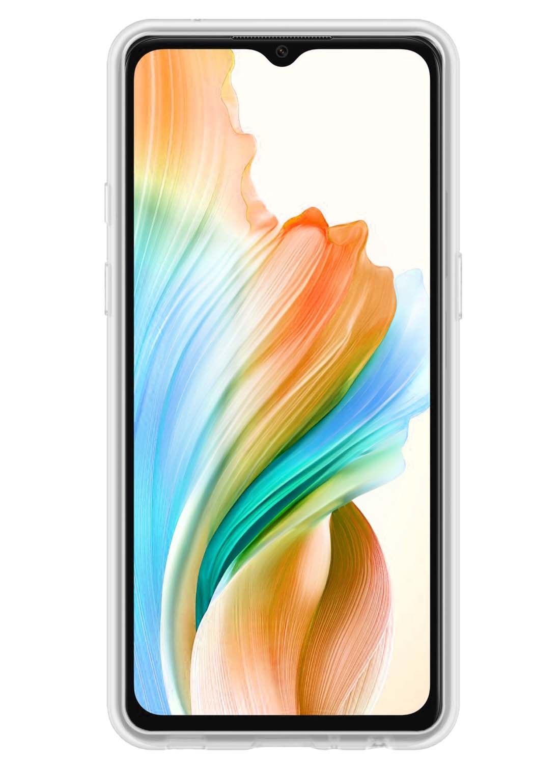 Nomfy Hoesje Geschikt voor OPPO A38 Hoesje Siliconen Cover Case - Hoes Geschikt voor OPPO A38 Hoes Back Case - 2-PACK - Transparant