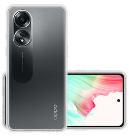 NoXx NoXx OPPO A58 Hoesje Siliconen - Transparant
