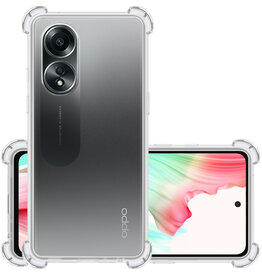 NoXx NoXx OPPO A58 Hoesje Shockproof - Transparant