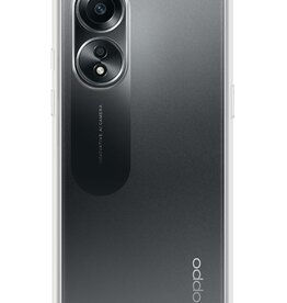 Nomfy Nomfy OPPO A58 Hoesje Siliconen - Transparant