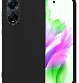 BASEY. BASEY. OPPO A98 Hoesje Siliconen - Zwart