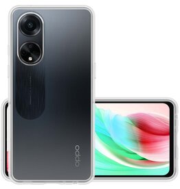 NoXx NoXx OPPO A98 Hoesje Siliconen - Transparant