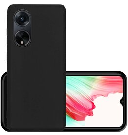 NoXx NoXx OPPO A98 Hoesje Siliconen - Zwart