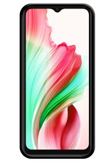 NoXx Hoes Geschikt voor OPPO A98 Hoesje Cover Siliconen Back Case Hoes Met Screenprotector - Zwart