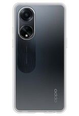 Nomfy Hoesje Geschikt voor OPPO A98 Hoesje Siliconen Cover Case - Hoes Geschikt voor OPPO A98 Hoes Back Case - Transparant