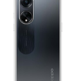 Nomfy Nomfy OPPO A98 Hoesje Siliconen - Transparant