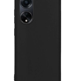 Nomfy Nomfy OPPO A98 Hoesje Siliconen - Zwart